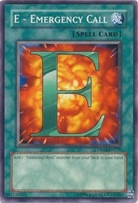 Image for E - Emergency Call (DR04-EN219) (DR04) - YuGiOh