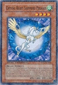 Crystal Beast Sapphire Pegasus (DTP1-EN028) (DTP1)