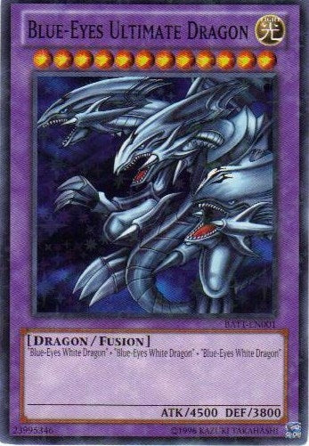 Image for Blue-Eyes Ultimate Dragon (Starfoil) (BATT-EN001) (BATT) - YuGiOh