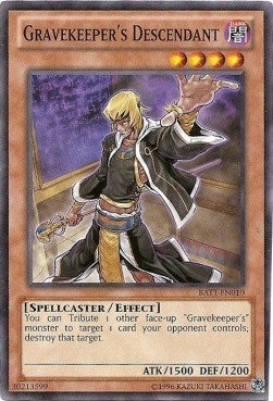 Image for Gravekeeper's Descendant (Starfoil) (BATT-EN010) (BATT) - YuGiOh