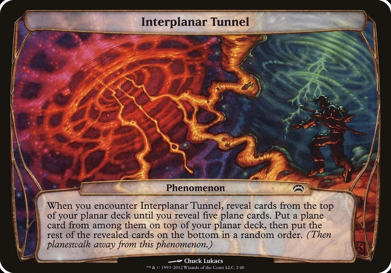 Image for Interplanar Tunnel (Planechase 2012) (2) (Oversize Cards) - Magic: The Gathering