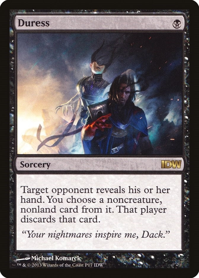 Image for Duress (IDW Comics 2014) (P17) (Media Promos) - Magic: The Gathering