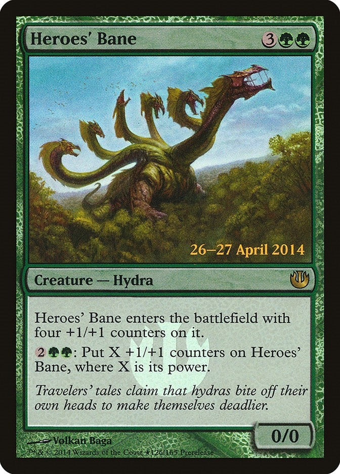 Image for Heroes' Bane (126) (Prerelease Cards) - Magic: The Gathering