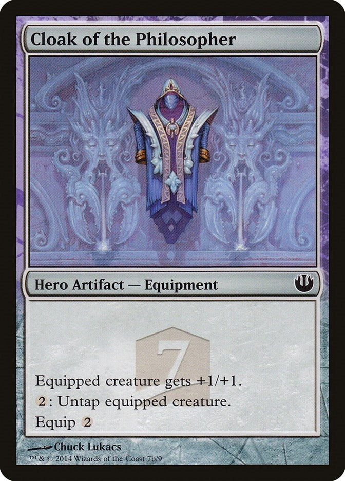 Image for Cloak of the Philosopher (7b) (Hero's Path Promos) - Magic: The Gathering