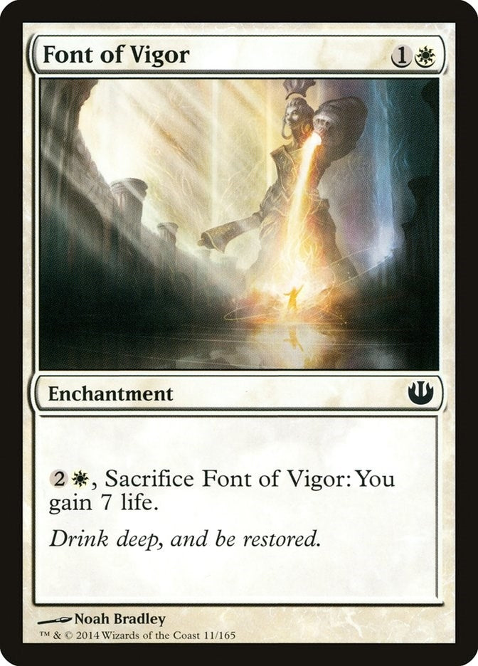 Image for Font of Vigor (11) (Journey Into Nyx) - Magic: The Gathering