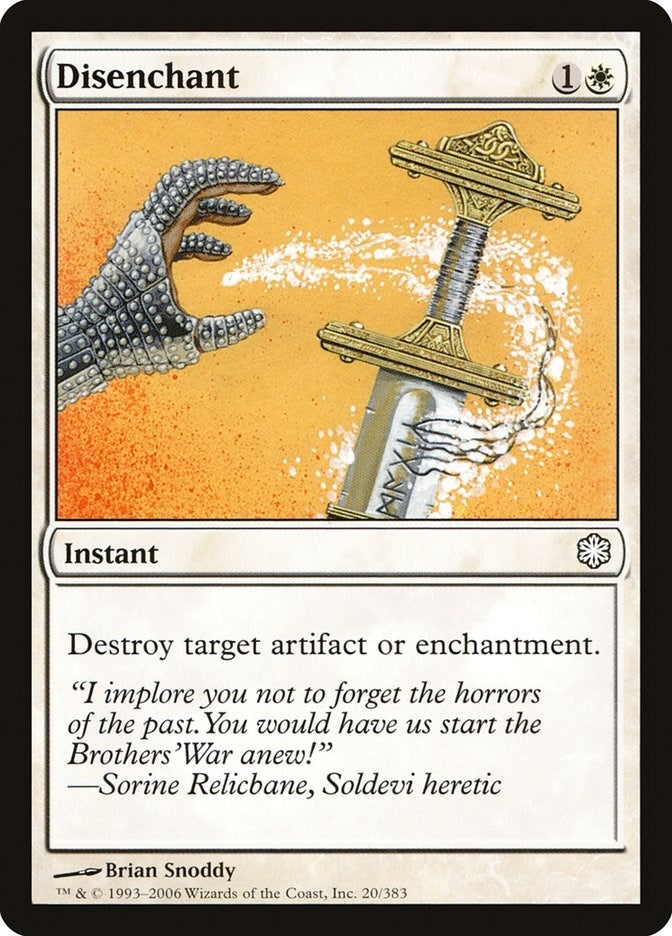 Image for Disenchant (20) (Coldsnap Theme Deck Reprints) - Magic: The Gathering