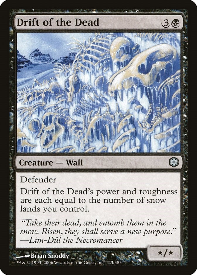 Image for Drift of the Dead (123) (Coldsnap Theme Deck Reprints) - Magic: The Gathering