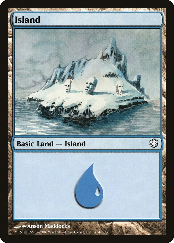 Image for Island (374) (374) (Coldsnap Theme Deck Reprints) - Magic: The Gathering