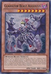 Image for Gladiator Beast Augustus (PRIO-EN030) (PRIO) - YuGiOh