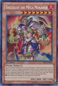 Image for Thestalos the Mega Monarch (PRIO-EN035) (PRIO) - YuGiOh