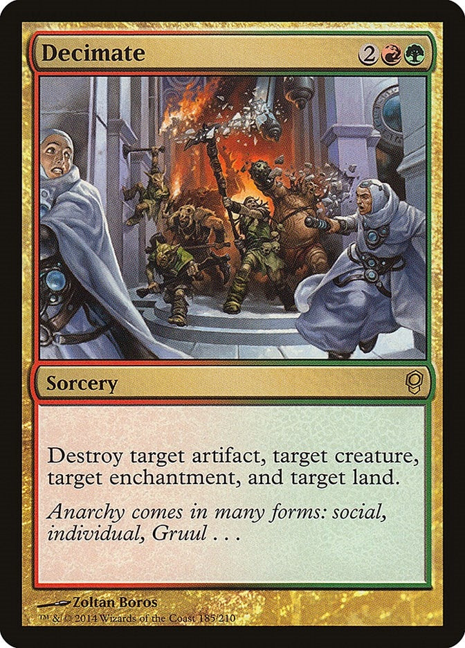 Image for Decimate (185) (Conspiracy) - Magic: The Gathering