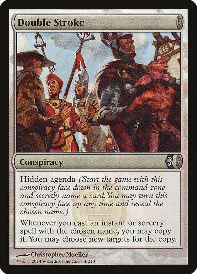 Image for Double Stroke (4) (Conspiracy) - Magic: The Gathering