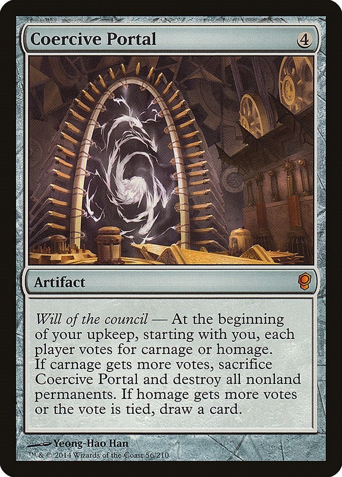 Image for Coercive Portal (56) (Conspiracy) - Magic: The Gathering