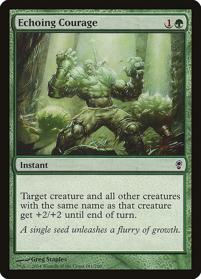 Image for Echoing Courage (161) (Conspiracy) - Magic: The Gathering