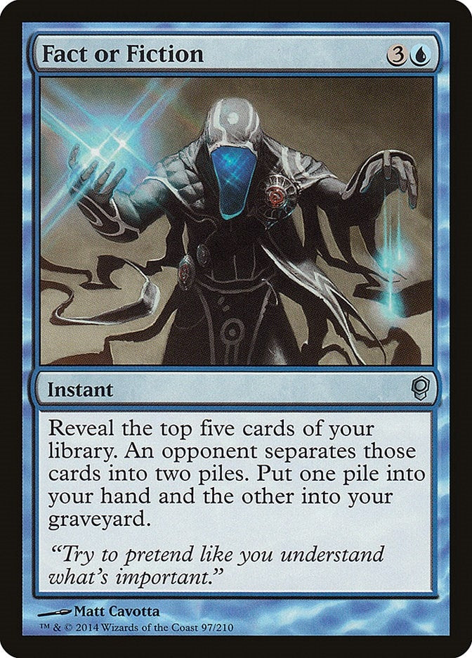 Image for Fact or Fiction (97) (Conspiracy) - Magic: The Gathering