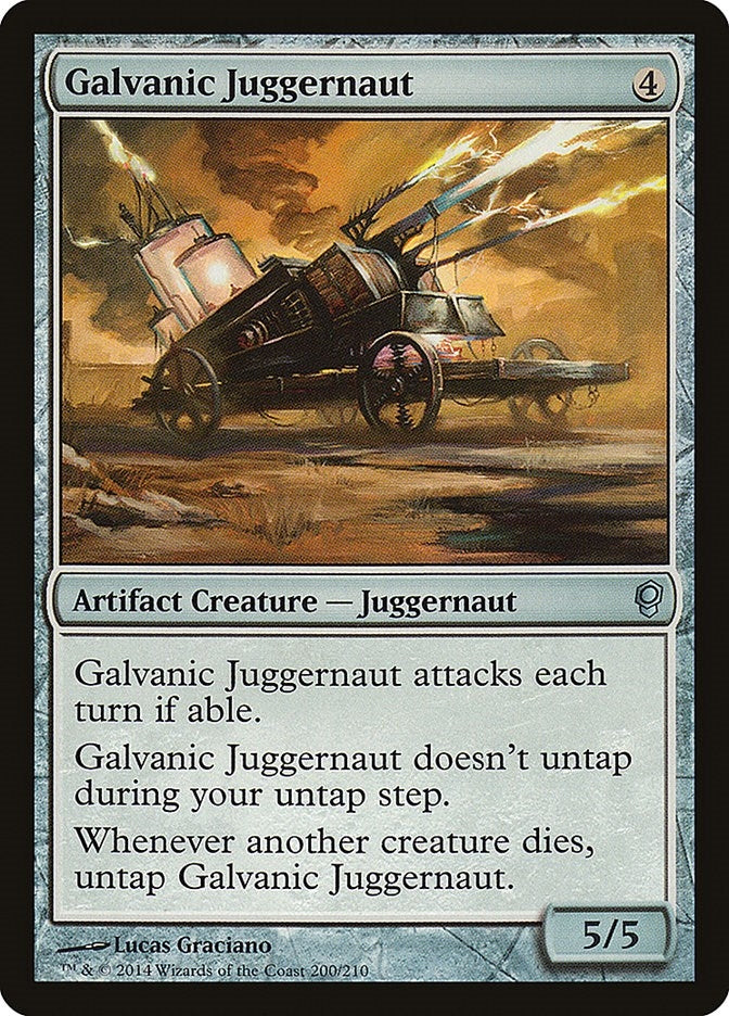 Image for Galvanic Juggernaut (200) (Conspiracy) - Magic: The Gathering