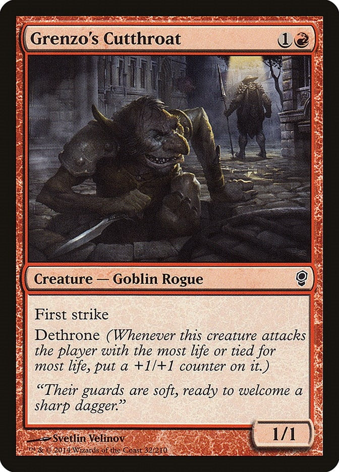 Image for Grenzo's Cutthroat (32) (Conspiracy) - Magic: The Gathering