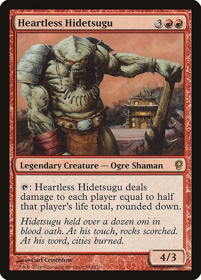 Image for Heartless Hidetsugu (144) (Conspiracy) - Magic: The Gathering