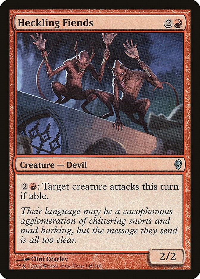 Image for Heckling Fiends (145) (Conspiracy) - Magic: The Gathering