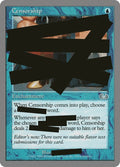 Image for Censorship (15) (Unglued) - Magic: The Gathering