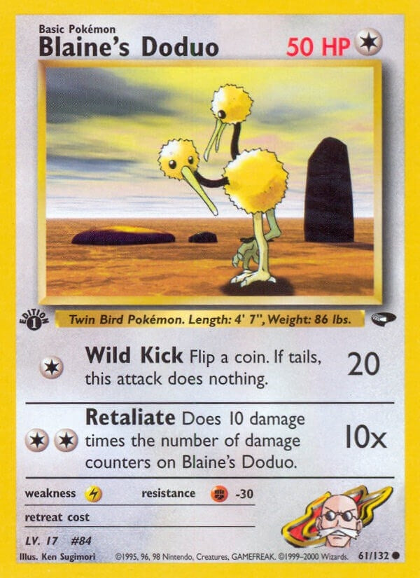 Image for Blaine's Doduo (061/132) (G2) - Pokemon
