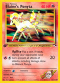 Image for Blaine's Ponyta (063/132) (G1) - Pokemon