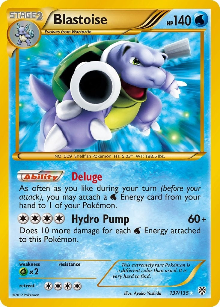 Image for Blastoise (137/135) (PLS) - Pokemon
