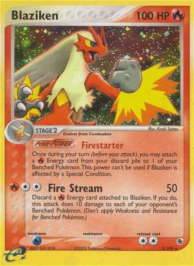 Image for Blaziken (3/109) (RS) - Pokemon