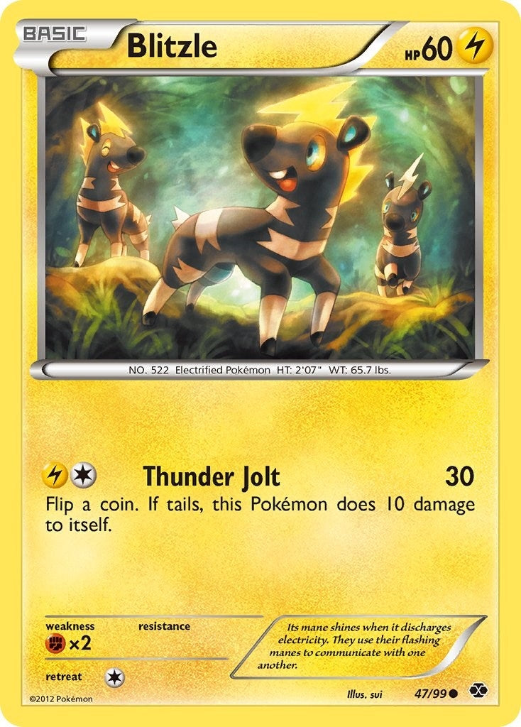 Image for Blitzle (47/99) (NXD) - Pokemon