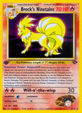 Image for Brock's Ninetales (003/132) (G2) - Pokemon