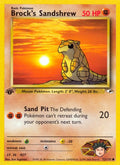 Image for Brock's Sandshrew (72) (072/132) (G1) - Pokemon