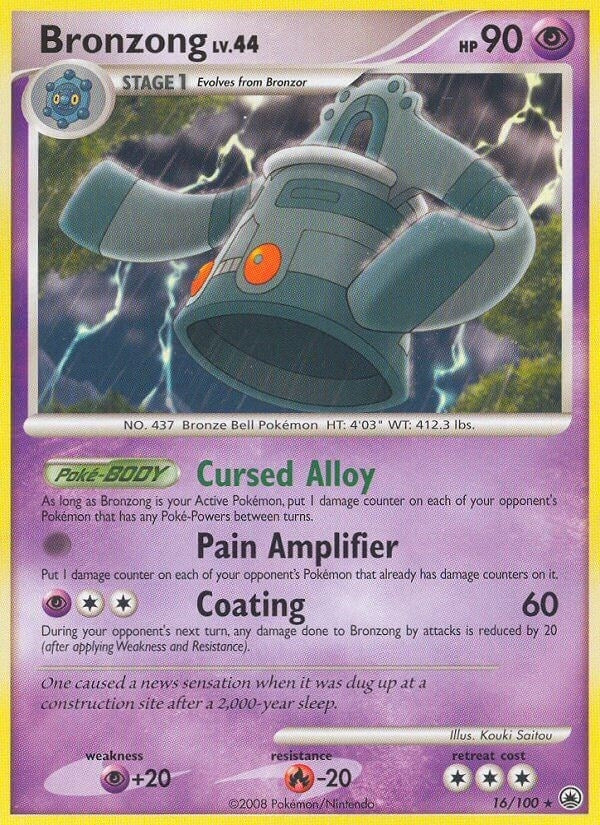 Image for Bronzong (16/100) (MD) - Pokemon