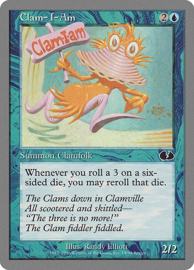 Image for Clam-I-Am (19) (Unglued) - Magic: The Gathering
