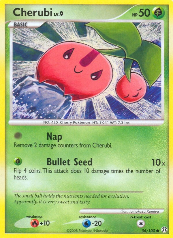Image for Cherubi (56/100) (SF) - Pokemon