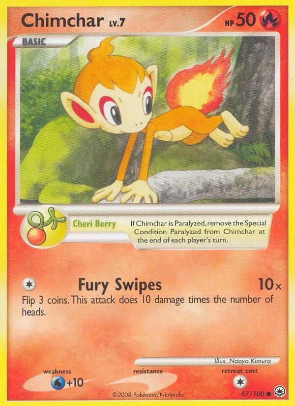 Image for Chimchar (57) (57/100) (MD) - Pokemon