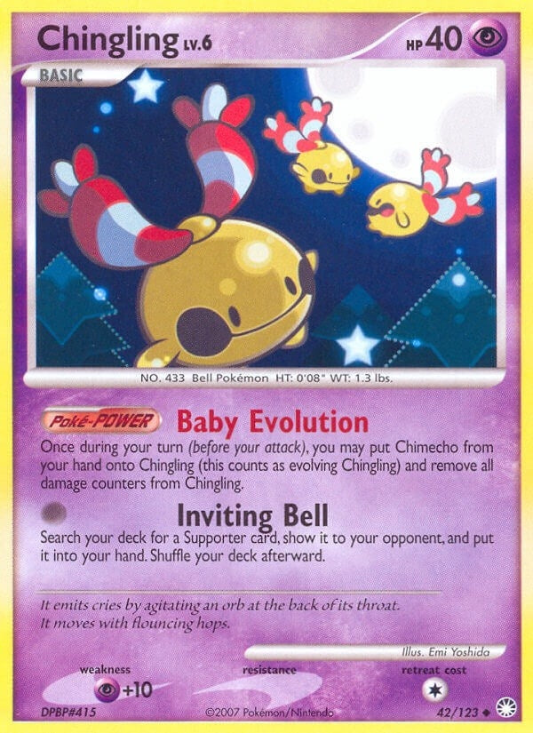 Image for Chingling (42/123) (MT) - Pokemon