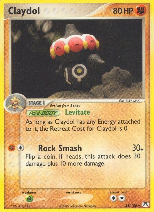 Image for Claydol (24/106) (EM) - Pokemon