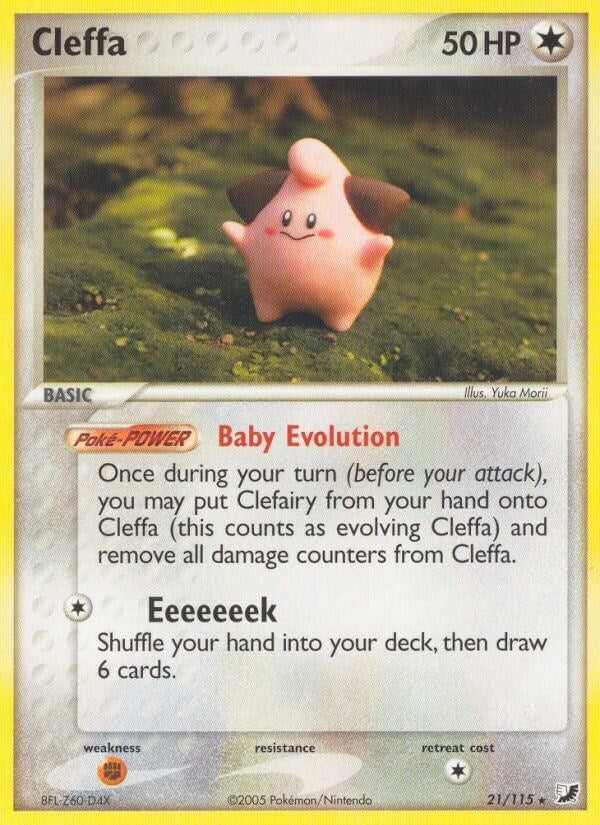 Image for Cleffa (21/115) (UF) - Pokemon