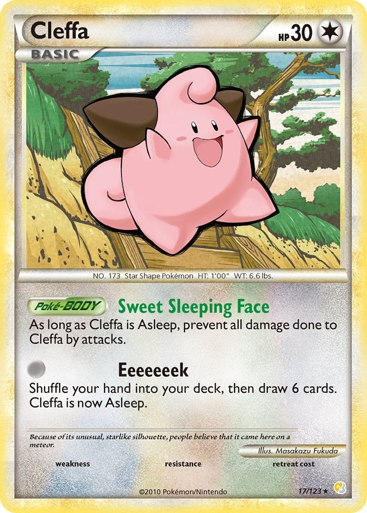 Image for Cleffa (17/123) (HS) - Pokemon