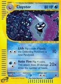 Image for Cloyster (8) (008/165) (EX) - Pokemon