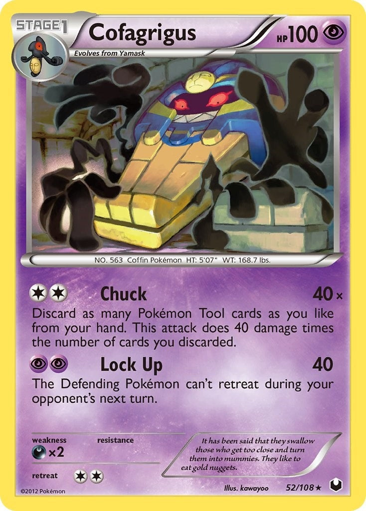 Image for Cofagrigus (52/108) (DEX) - Pokemon