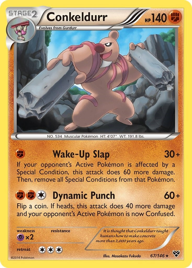 Image for Conkeldurr (67/146) (XY) - Pokemon