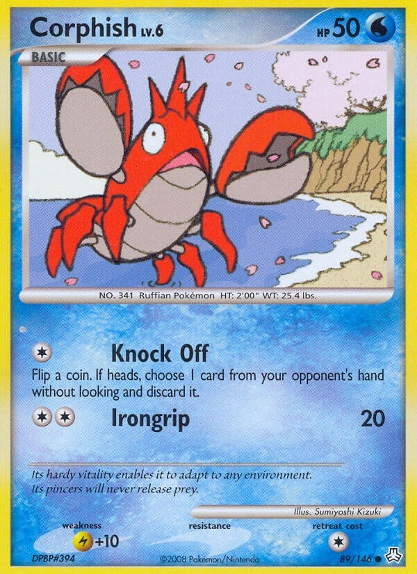 Image for Corphish (89/146) (LA) - Pokemon