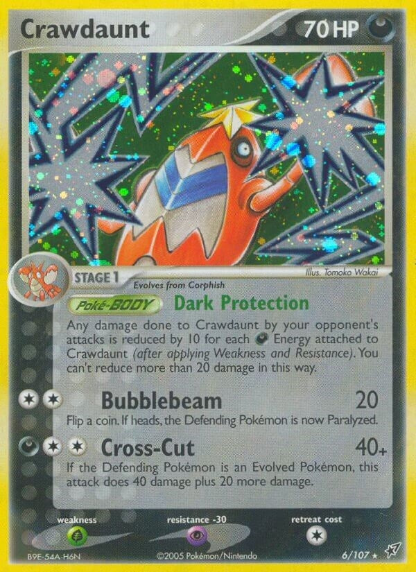 Image for Crawdaunt (6/107) (DX) - Pokemon