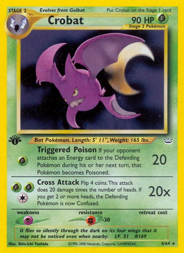 Image for Crobat (04/64) (N3) - Pokemon