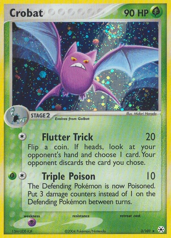 Image for Crobat (3/101) (HL) - Pokemon