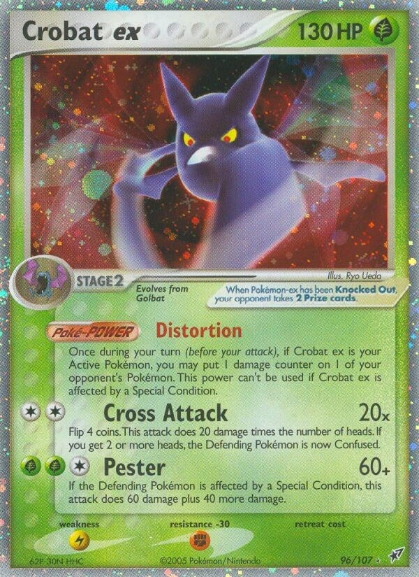 Image for Crobat ex (96/107) (DX) - Pokemon