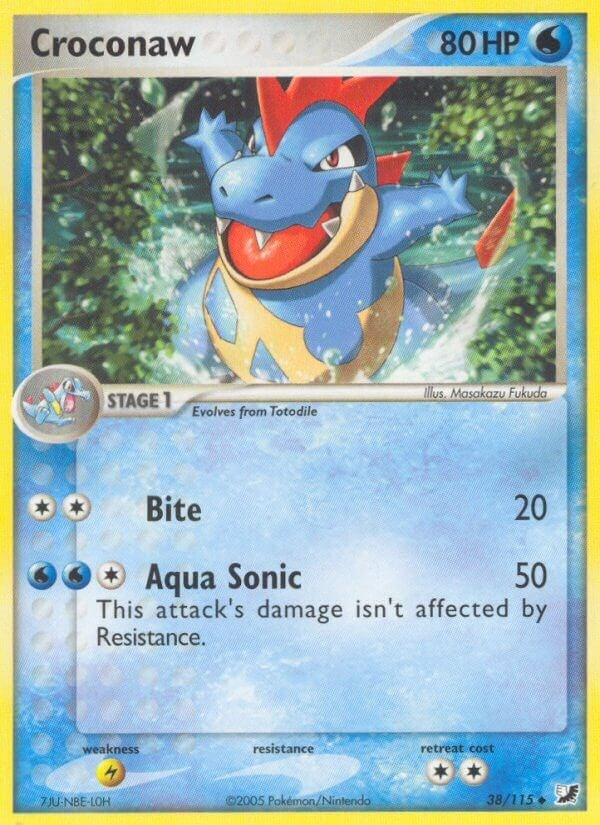 Image for Croconaw (38/115) (UF) - Pokemon
