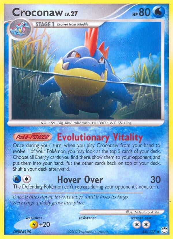 Image for Croconaw (44/123) (MT) - Pokemon