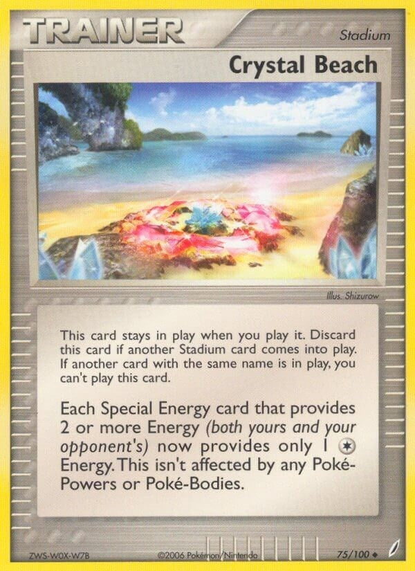 Image for Crystal Beach (75/100) (CG) - Pokemon